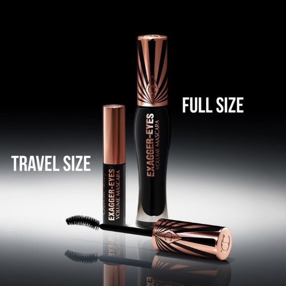 Charlotte Tilbury Exagger-Eyes Volume Mascara: Black, Travel Size, NIB - Picture 7 of 8